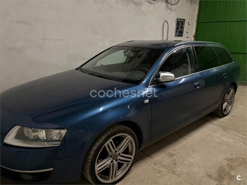 Usado Audi A6 S-Line 225 CV (165 kW) 2005 Azul Familiar
