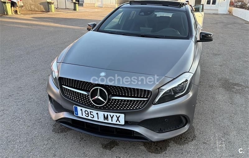 Gris / plata Usado 2015 Mercedes A220 AMG line Berlina | 14.500 € (Precio justo) - Imagen 1/3