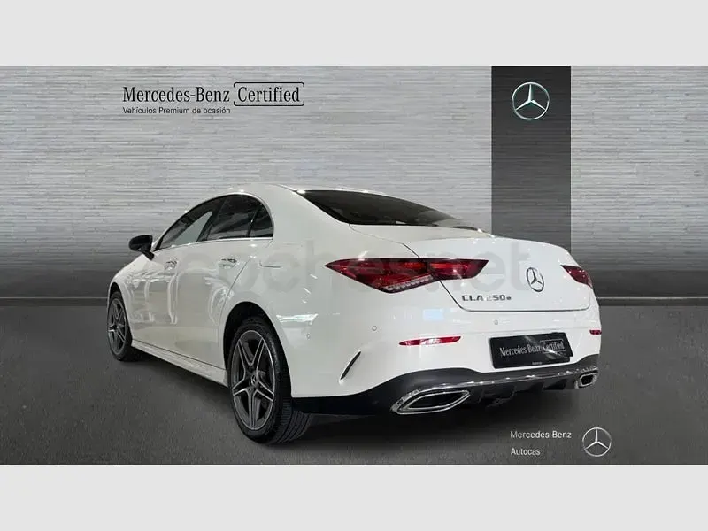 Usado Mercedes CLA250e 218 CV (160 kW) 2022 Blanco Berlina