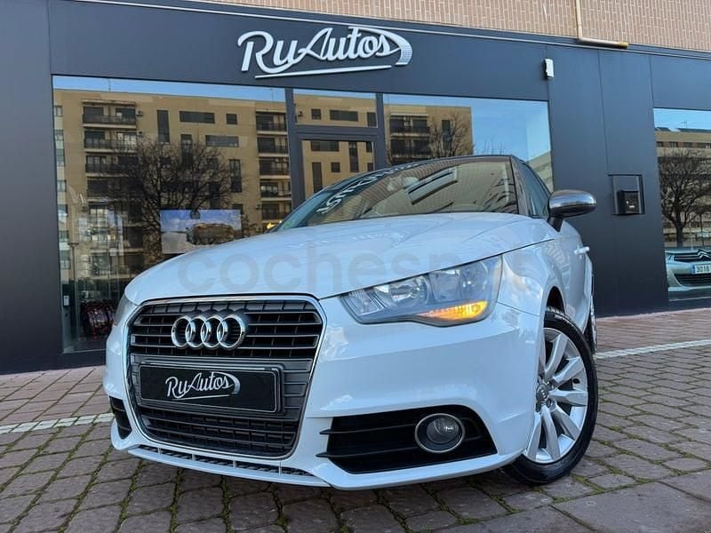Usado Audi A1 Sportback 90 CV (66 kW) 2013 Blanco Utilitario