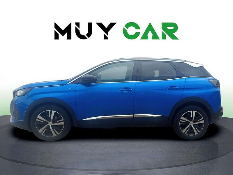 Usado Peugeot 3008 GT 131 CV (96 kW) 2021 Azul SUV