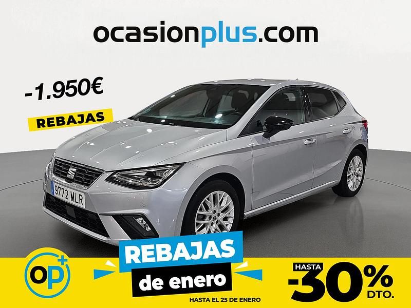 Gris Usado 2023 Seat Ibiza FR Berlina | 16.390 € (Precio justo) - Imagen 1/4