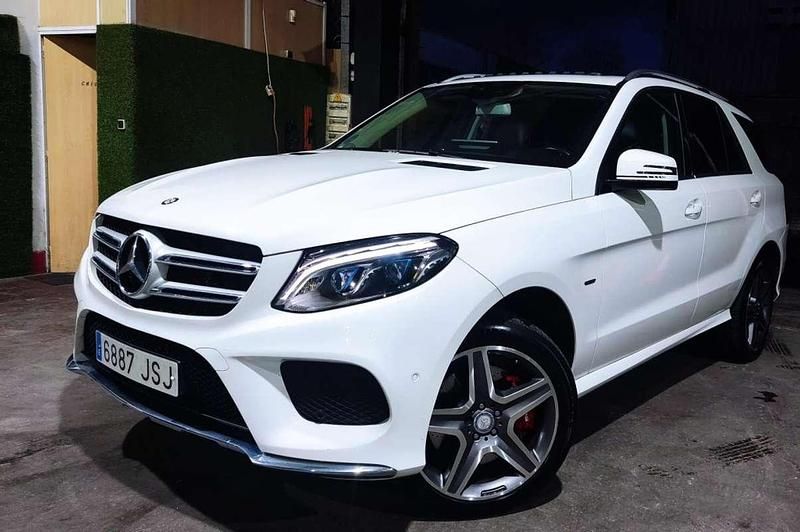 Usado Mercedes GLE500 449 CV (330 kW) 2016 Blanco SUV