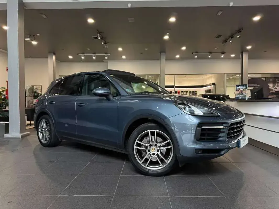 Usado Porsche Cayenne 340 CV (250 kW) 2018 Azul SUV