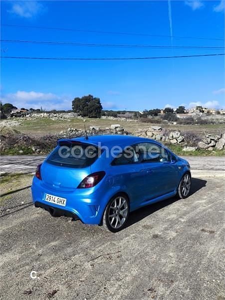 Usado Opel Corsa OPC 192 CV (141 kW) 2008 Azul Utilitario