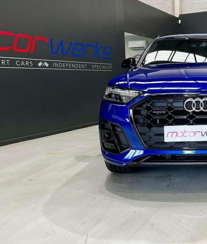 Usado Audi Q5 S-Line 204 CV (150 kW) 2021 Azul SUV