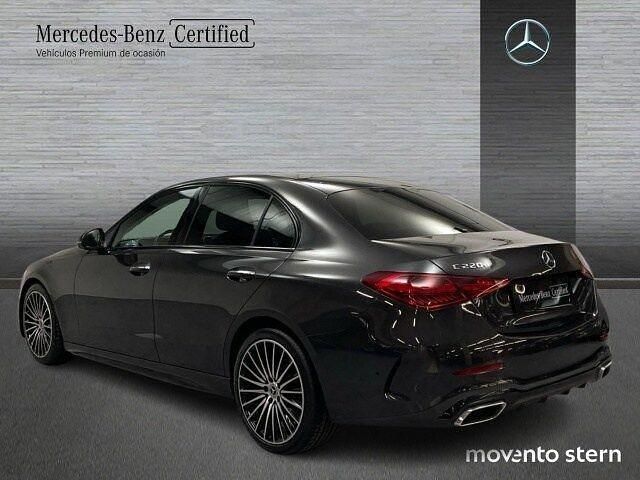 Usado Mercedes C220 AMG line 200 CV (147 kW) 2023 Gris Berlina