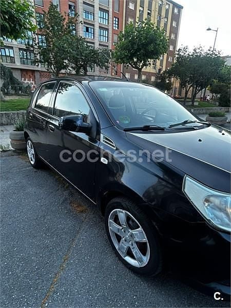Usado Chevrolet Aveo LT 100 CV (73 kW) 2009 Negro Berlina