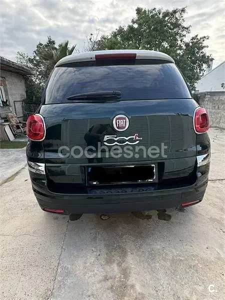 Usado Fiat 500L Cross 95 CV (69 kW) 2019 Verde Monovolumen