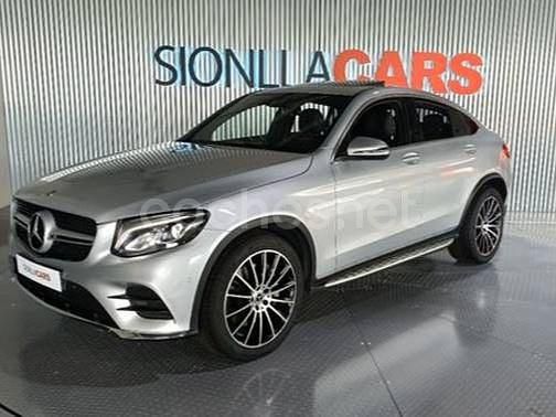 Usado Mercedes GLC220 194 CV (142 kW) 2019 Gris / plata Coupe