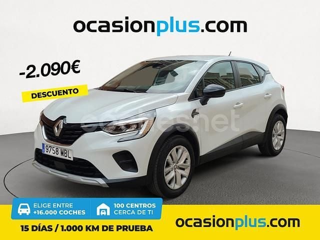 Blanco Usado 2022 Renault Captur Intens SUV | 17.490 € (Precio justo) - Imagen 1/4