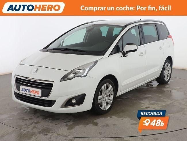 Usado Peugeot 5008 Style 150 CV (110 kW) 2014 Blanco Monovolumen