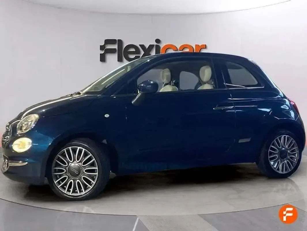 Usado Fiat 500 Pop 69 CV (50 kW) 2017 Azul Utilitario