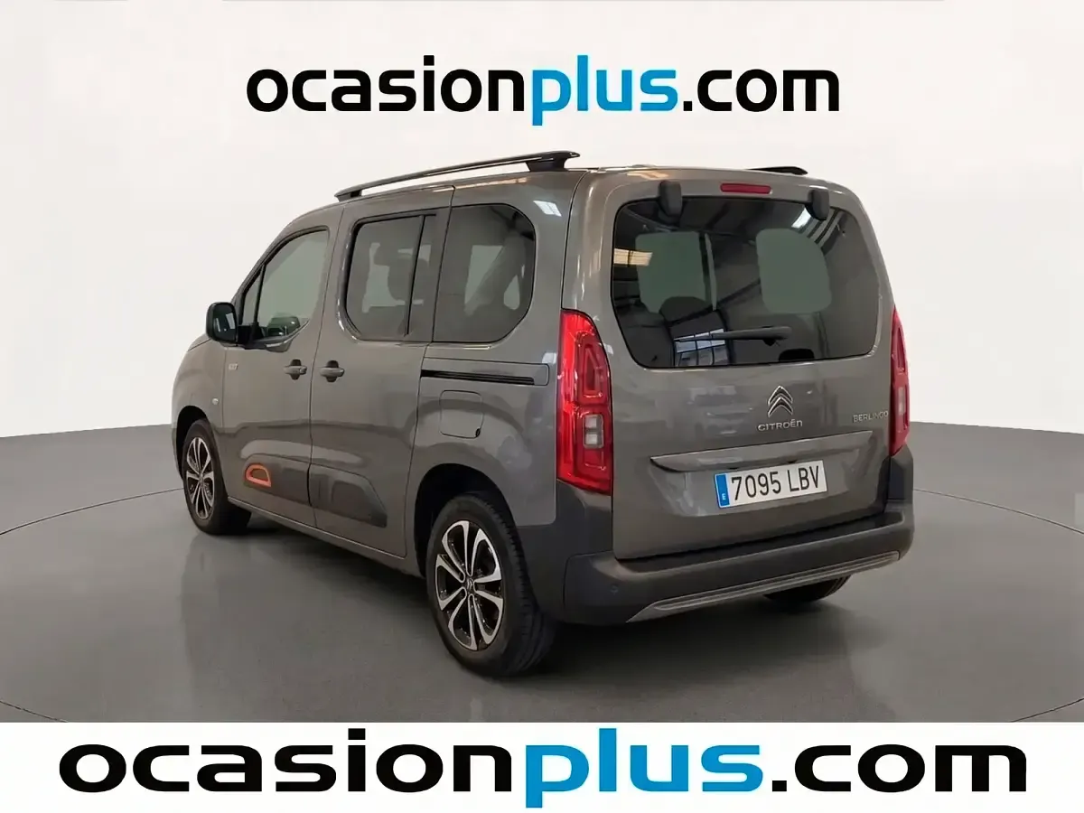 Usado Citroën Berlingo Shine 130 HP (95 kW) 2019 Cinzento Monovolume