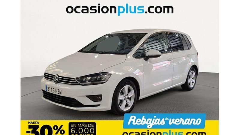 Blanco Usado 2014 VW Golf Sportsvan Advance Monovolumen | 15.690 € (Caro) - Imagen 1/4