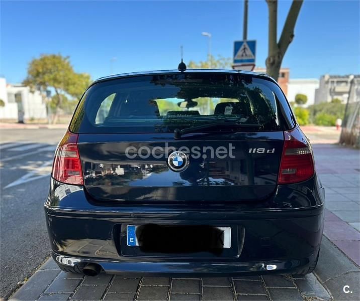 Usado BMW 118 143 CV (105 kW) 2008 Azul Utilitario