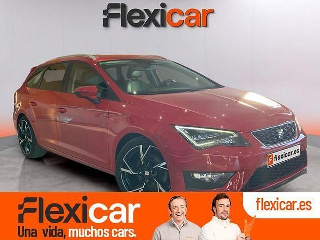Rojo Usado 2015 Seat Leon FR Familiar | 14.490 € (Un poco caro) - Imagen 1/4