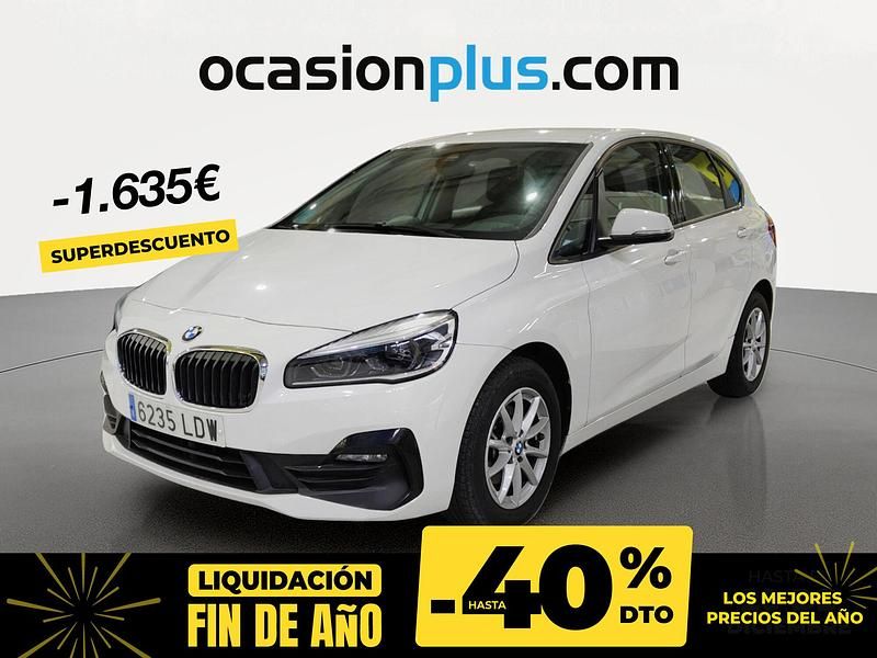 Blanco Usado 2020 BMW 216 Active Tourer Monovolumen | 17.990 € (Precio justo) - Imagen 1/4