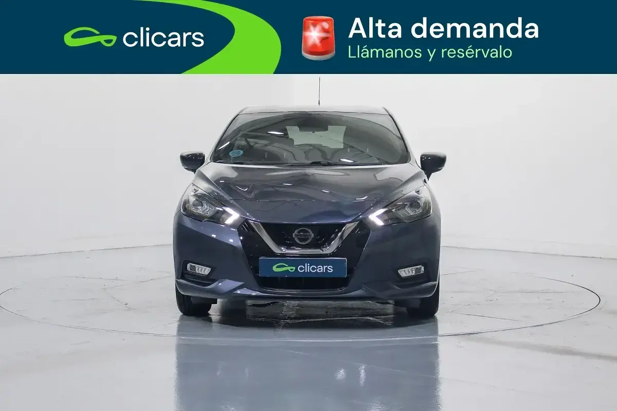 Usado Nissan Micra 92 CV (67 kW) 2021 Gris / plata Utilitario