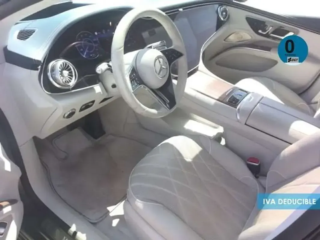 Usado Mercedes EQS580 384 kW (523 CV) 2022 Gris Berlina