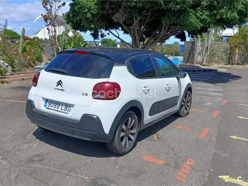 Usado Citroën C3 Feel 82 CV (60 kW) 2019 Blanco Utilitario