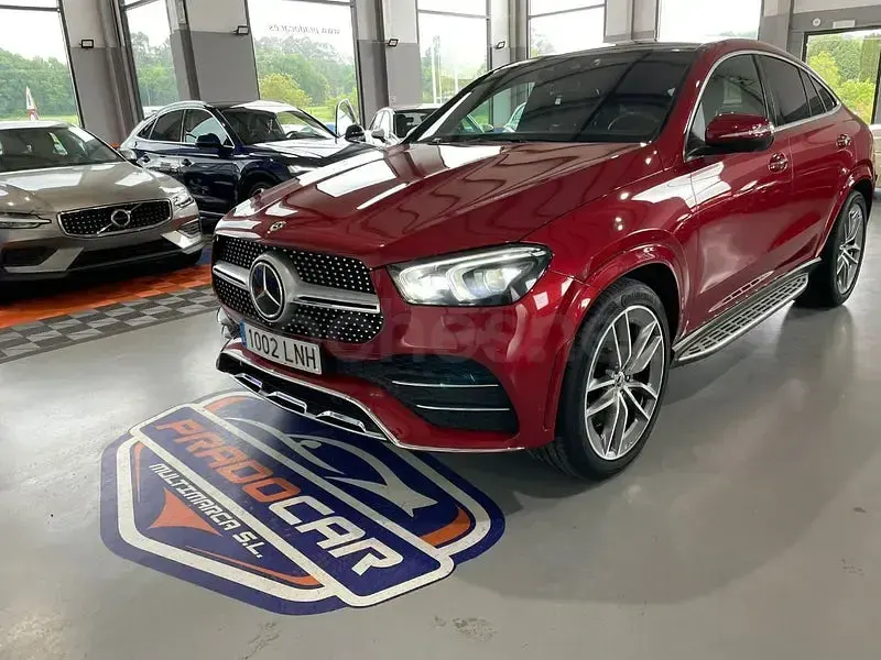 Usado Mercedes GLE350 272 CV (200 kW) 2021 Granate SUV