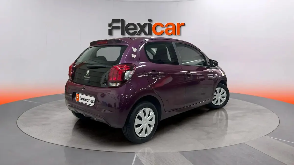 Usado Peugeot 108 Active 72 CV (52 kW) 2019 Violeta Utilitario