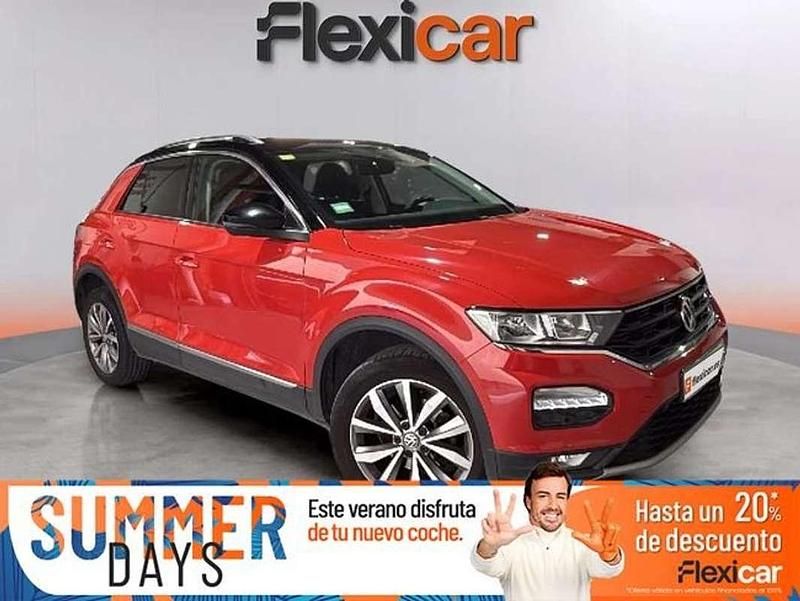 Rojo Usado 2020 VW T-Roc Sportline SUV | 16.990 € (Super precio) - Imagen 1/4
