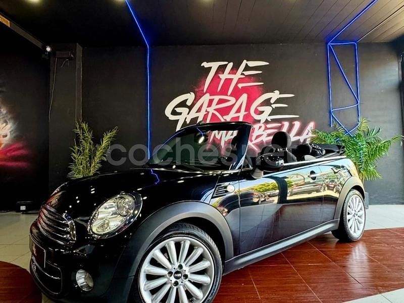 Negro Usado 2012 Mini Cooper D Cabriolet Descapotable | 8400 € - Imagen 1/4