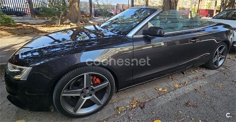 Gris / plata Usado 2014 Audi A5 Cabriolet Descapotable | 15.000 € (Super precio) - Imagen 1/4