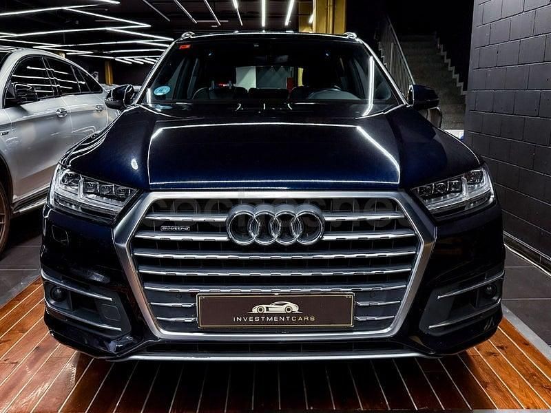 Usado Audi Q7 Design 272 CV (200 kW) 2017 Azul SUV