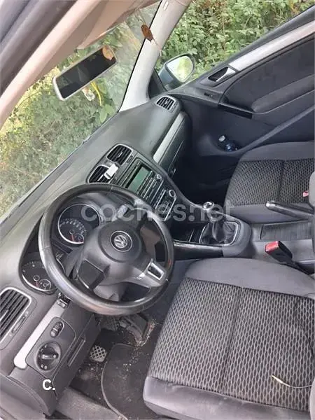 Usado VW Golf VI Advance 110 CV (80 kW) 2009 Azul Berlina