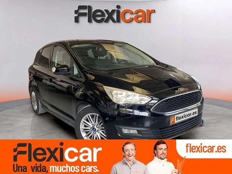 Negro Usado 2018 Ford C-MAX Trend+ Monovolumen | 11.190 € (Precio justo) - Imagen 1/4