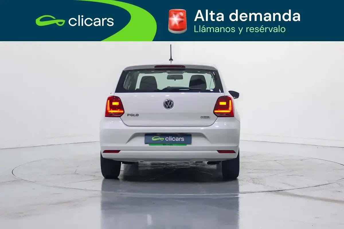 Usado VW Polo Advance 75 CV (55 kW) 2014 Blanco Utilitario