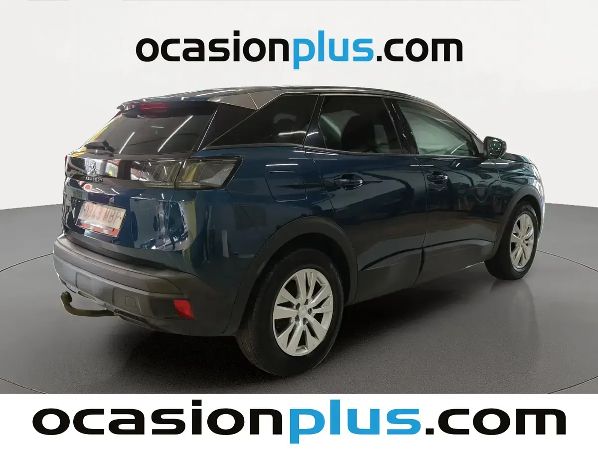 Usado Peugeot 3008 Active 131 CV (96 kW) 2022 Azul SUV