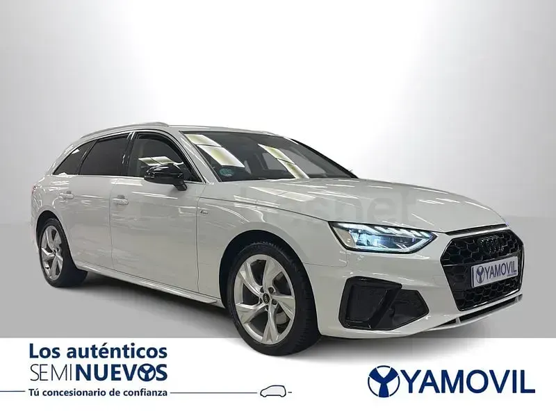 Usado Audi A4 S-Line 136 CV (100 kW) 2021 Blanco Familiar