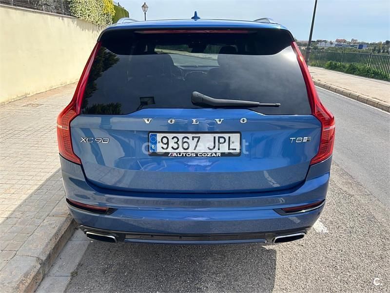 Usado Volvo XC90 R-Design 400 CV (294 kW) 2016 Azul SUV