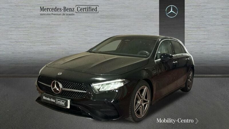 Negro Usado 2024 Mercedes A200 Utilitario | 34.500 € (Precio justo) - Imagen 1/4