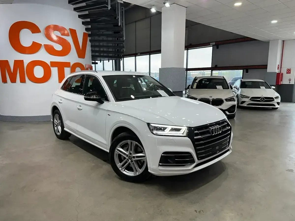 Usado Audi Q5 S-Line 367 CV (269 kW) 2020 Blanco SUV