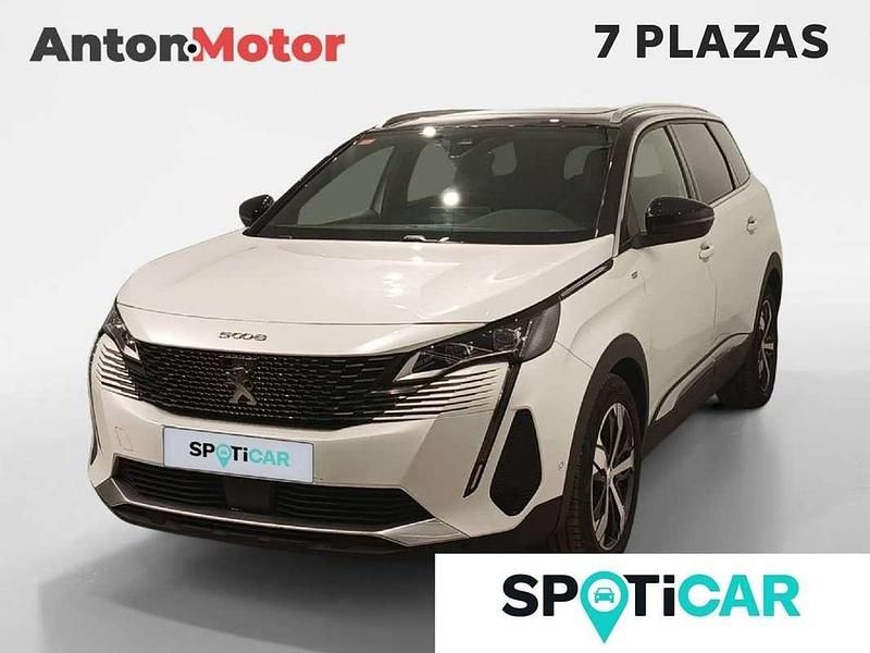 Usado Peugeot 5008 GT 182 CV (133 kW) 2021 Blanco SUV