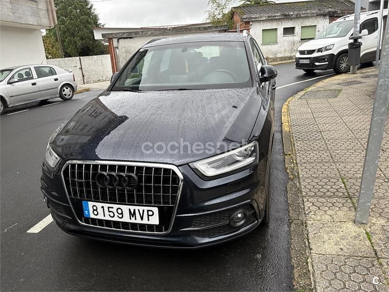 Usado Audi Q3 S-Line 170 CV (125 kW) 2013 Azul SUV