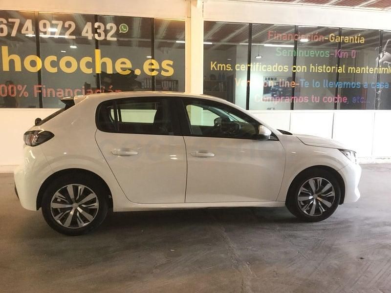 Usado Peugeot 208 Active 100 CV (73 kW) 2020 Blanco Utilitario