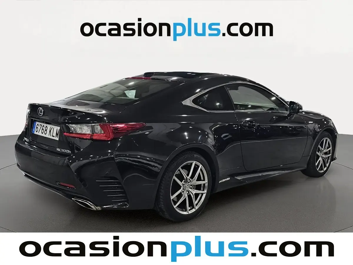 Usado Lexus RC300h Executive Line 223 CV (164 kW) 2018 Negro Coupe