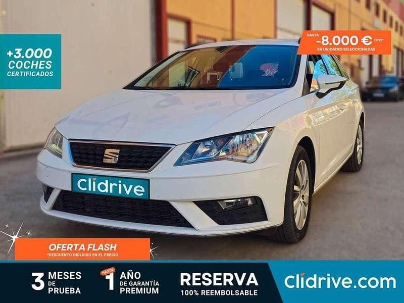 Blanco Usado 2018 Seat Leon ST Reference Familiar | 10.490 € (Precio justo) - Imagen 1/3