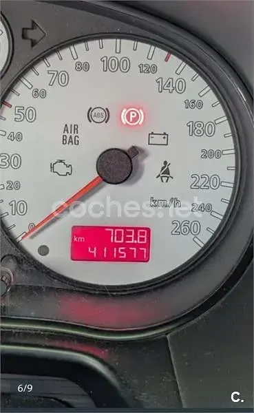 Usado Audi A3 Attraction 130 CV (95 kW) 2001 Negro Utilitario
