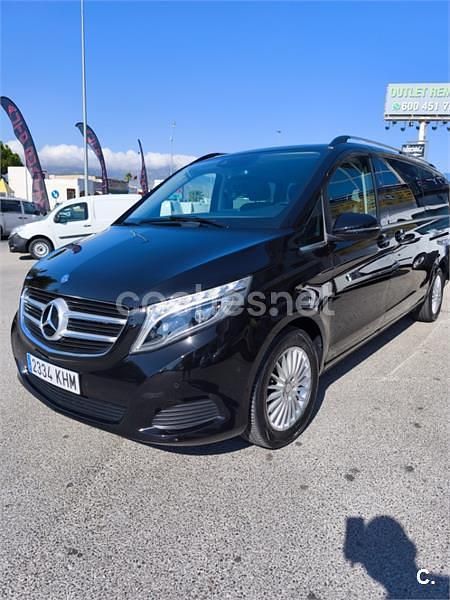 Negro Usado 2016 Mercedes V250 Avantgarde Monovolumen | 39.000 € (Super precio) - Imagen 1/4