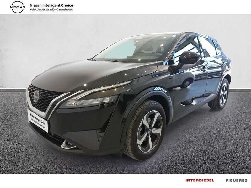 Midnight black (metalizado) Usado 2022 Nissan Qashqai N-Connecta SUV | 29.900 € (Un poco caro) - Imagen 1/4