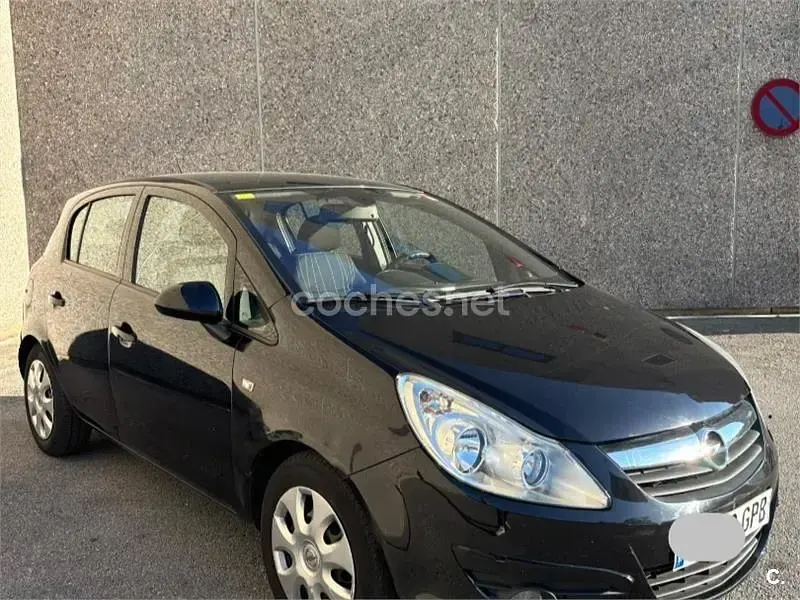 Usado Opel Corsa Enjoy 90 CV (66 kW) 2009 Negro Utilitario