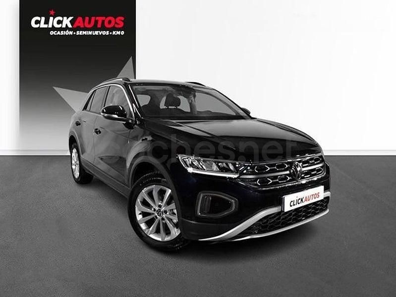 Usado VW T-Roc Life 110 CV (80 kW) 2023 Negro SUV
