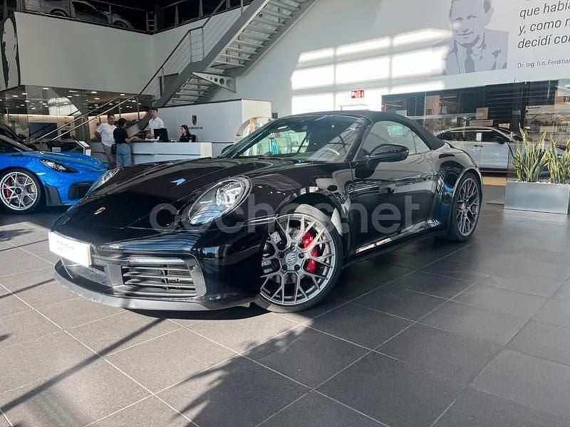 Usado Porsche 911 Carrera 4S Cabriolet 450 CV (330 kW) 2019 Negro Descapotable